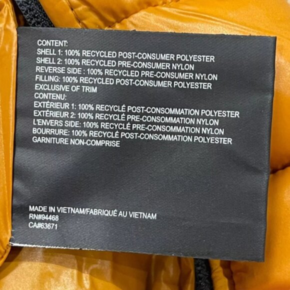 Nautica Men's Wind & Water Resistant Reversible Quilted Puffer Jacket MSRP $195 - Picture 5 of 7